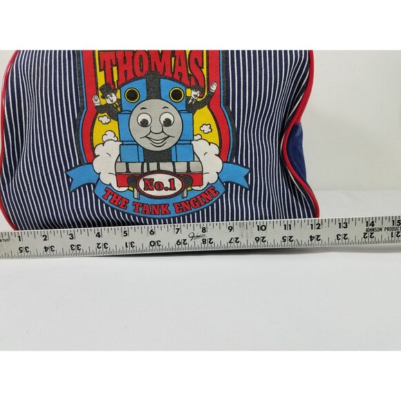 Thomas The Tank Engine Canvas Bag No. 1 Striped vintage 1999 Y2K Britt Allcroft - Picture 11 of 12